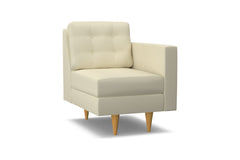 Logan Right Arm Chair :: Leg Finish: Natural / Configuration: RAF - Chaise on the Right