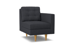 Logan Right Arm Chair :: Leg Finish: Natural / Configuration: RAF - Chaise on the Right