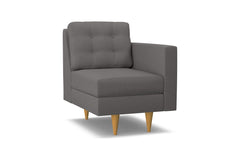 Logan Right Arm Chair :: Leg Finish: Natural / Configuration: RAF - Chaise on the Right