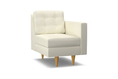 Logan Right Arm Chair :: Leg Finish: Natural / Configuration: RAF - Chaise on the Right
