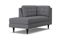 Logan Left Arm Chaise :: Leg Finish: Espresso / Configuration: LAF - Chaise on the Left