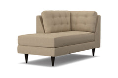 Logan Left Arm Chaise :: Leg Finish: Espresso / Configuration: LAF - Chaise on the Left