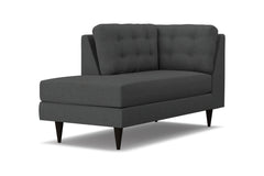 Logan Left Arm Chaise :: Leg Finish: Espresso / Configuration: LAF - Chaise on the Left