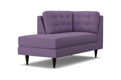 Logan Left Arm Chaise :: Leg Finish: Espresso / Configuration: LAF - Chaise on the Left
