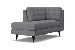 Logan Left Arm Chaise :: Leg Finish: Espresso / Configuration: LAF - Chaise on the Left