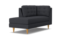 Logan Left Arm Chaise :: Leg Finish: Natural / Configuration: LAF - Chaise on the Left