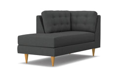 Logan Left Arm Chaise :: Leg Finish: Natural / Configuration: LAF - Chaise on the Left