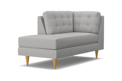 Logan Left Arm Chaise :: Leg Finish: Natural / Configuration: LAF - Chaise on the Left
