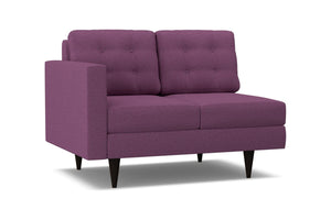 Logan Left Arm Loveseat :: Leg Finish: Espresso / Configuration: LAF - Chaise on the Left