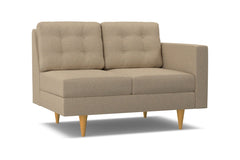 Logan Right Arm Loveseat :: Leg Finish: Natural / Configuration: RAF - Chaise on the Right