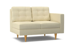 Logan Right Arm Loveseat :: Leg Finish: Natural / Configuration: RAF - Chaise on the Right