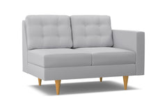 Logan Right Arm Loveseat :: Leg Finish: Natural / Configuration: RAF - Chaise on the Right