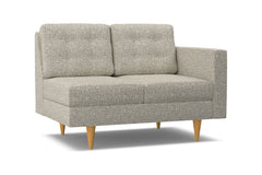 Logan Right Arm Loveseat :: Leg Finish: Natural / Configuration: RAF - Chaise on the Right