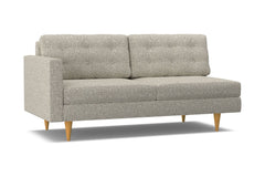 Logan Left Arm Sofa :: Leg Finish: Natural / Configuration: LAF - Chaise on the Left