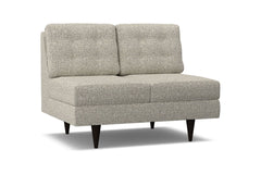 Logan Armless Loveseat :: Leg Finish: Espresso