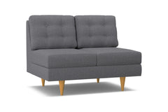 Logan Armless Loveseat :: Leg Finish: Natural