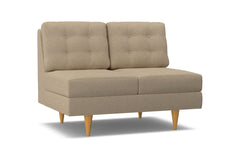 Logan Armless Loveseat :: Leg Finish: Natural