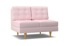 Logan Armless Loveseat :: Leg Finish: Natural