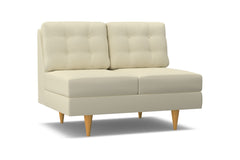 Logan Armless Loveseat :: Leg Finish: Natural