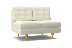 Logan Armless Loveseat :: Leg Finish: Natural