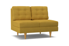 Logan Armless Loveseat :: Leg Finish: Natural