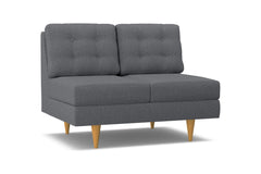 Logan Armless Loveseat :: Leg Finish: Natural