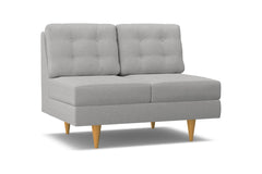 Logan Armless Loveseat :: Leg Finish: Natural