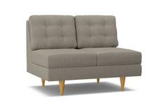 Logan Armless Loveseat :: Leg Finish: Natural