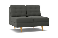 Logan Armless Loveseat :: Leg Finish: Natural