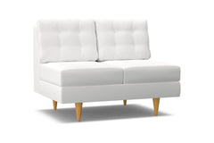 Logan Armless Loveseat :: Leg Finish: Natural