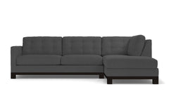 Logan Drive 2pc Sectional Sofa :: Leg Finish: Espresso / Configuration: RAF - Chaise on the Right