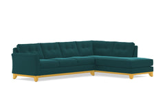 Marco 2pc Sectional Sofa :: Leg Finish: Natural / Configuration: RAF - Chaise on the Right