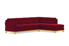 Marco 2pc Sectional Sofa :: Leg Finish: Natural / Configuration: RAF - Chaise on the Right