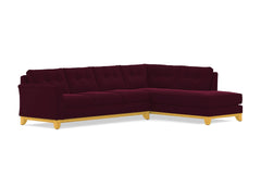 Marco 2pc Sectional Sofa :: Leg Finish: Natural / Configuration: RAF - Chaise on the Right