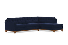 Marco 2pc Sectional Sofa :: Leg Finish: Pecan / Configuration: RAF - Chaise on the Right