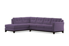 Marco 2pc Sectional Sofa :: Leg Finish: Espresso / Configuration: LAF - Chaise on the Left