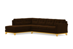 Marco 2pc Sectional Sofa :: Leg Finish: Natural / Configuration: LAF - Chaise on the Left