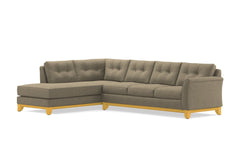 Marco 2pc Sectional Sofa :: Leg Finish: Natural / Configuration: LAF - Chaise on the Left