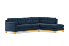 Marco 2pc Sectional Sofa :: Leg Finish: Natural / Configuration: RAF - Chaise on the Right