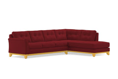 Marco 2pc Sectional Sofa :: Leg Finish: Natural / Configuration: RAF - Chaise on the Right