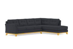 Marco 2pc Sectional Sofa :: Leg Finish: Natural / Configuration: RAF - Chaise on the Right