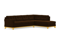 Marco 2pc Sectional Sofa :: Leg Finish: Natural / Configuration: RAF - Chaise on the Right