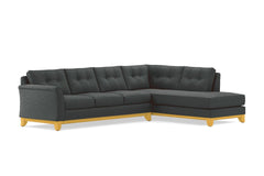 Marco 2pc Sectional Sofa :: Leg Finish: Natural / Configuration: RAF - Chaise on the Right