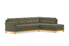 Marco 2pc Sectional Sofa :: Leg Finish: Natural / Configuration: RAF - Chaise on the Right