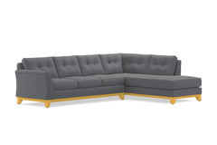 Marco 2pc Sectional Sofa :: Leg Finish: Natural / Configuration: RAF - Chaise on the Right