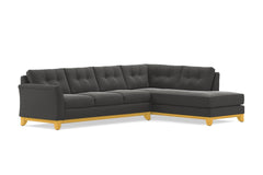 Marco 2pc Sectional Sofa :: Leg Finish: Natural / Configuration: RAF - Chaise on the Right