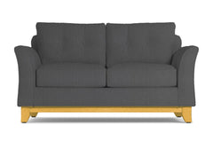 Marco Twin Size Sleeper Sofa Bed :: Leg Finish: Natural / Sleeper Option: Memory Foam Mattress