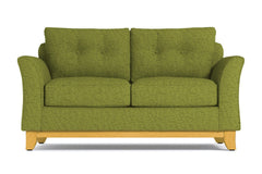 Marco Twin Size Sleeper Sofa Bed :: Leg Finish: Natural / Sleeper Option: Memory Foam Mattress