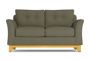 Marco Apartment Size Sleeper Sofa Bed :: Leg Finish: Natural / Sleeper Option: Deluxe Innerspring Mattress