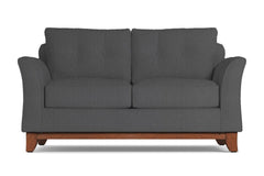 Marco Twin Size Sleeper Sofa Bed :: Leg Finish: Pecan / Sleeper Option: Deluxe Innerspring Mattress